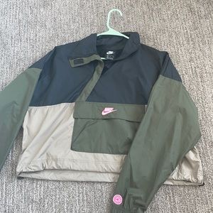 Asymmetrical Nike Windbreaker